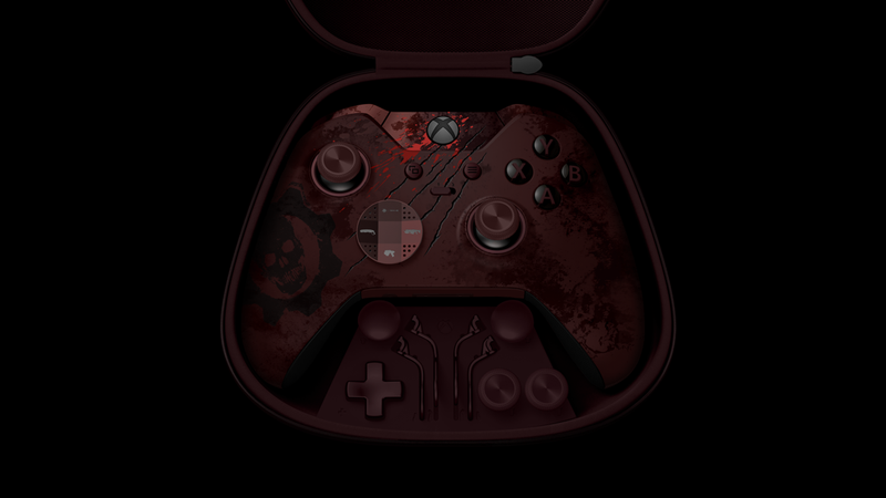 Illustration for article titled A Bloody $200 Gears Of War Control Pad
